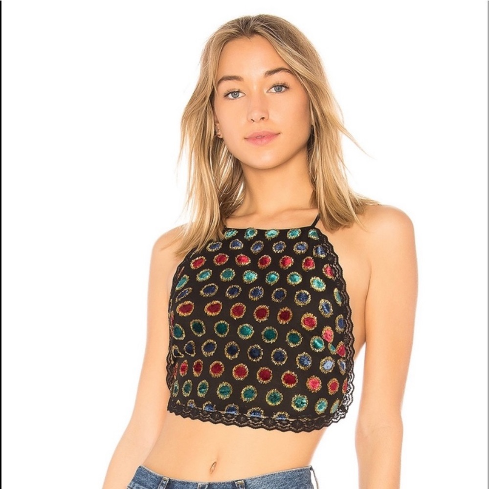 NWT REVOLVE x HOUSE OF HARLOW crop top